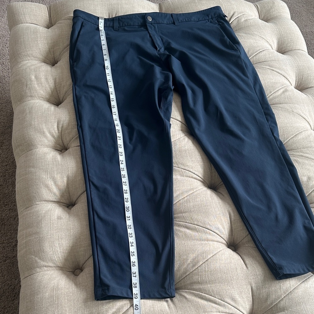 lululemon athletica Men's Deep Blue Chinos - Picture 4 of 9